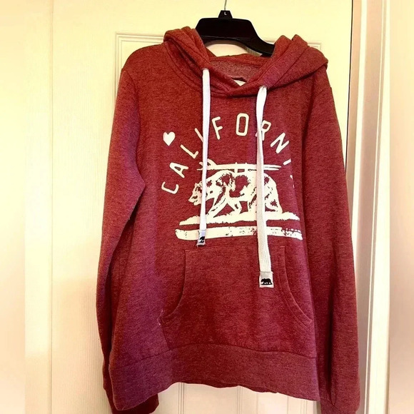 Reflex Tops - California reflex red sweatshirt size L
